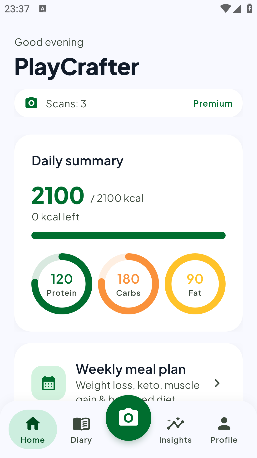 SnapMeal App